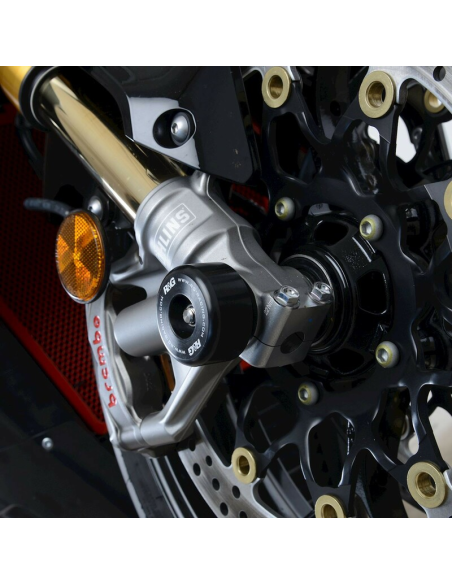 Protections de fourche R&G RACING - noir - HONDA CBR1000R-RR