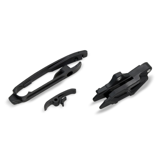 Kit guide chaîne + patin - Noir - UFO Gas Gas MC MC-F 2021-2023