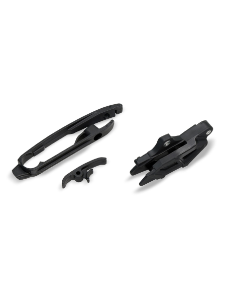 Kit guide chaîne + patin - Noir - UFO Gas Gas MC MC-F 2021-2023