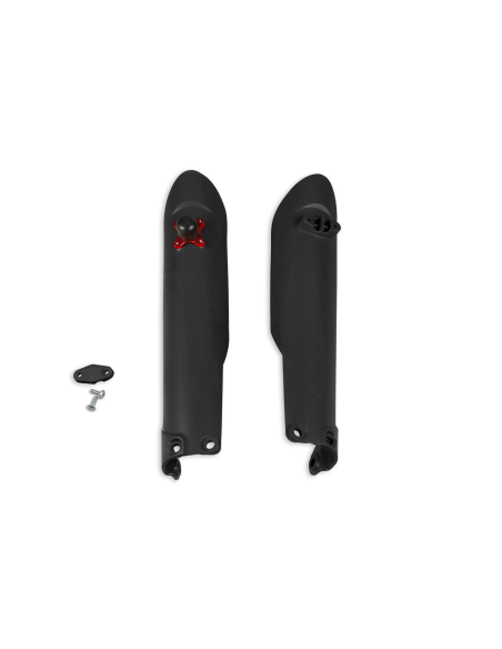 Protections de fourche + Kit départ - Noir - UFO Gas Gas MC MC-F 2021-2023