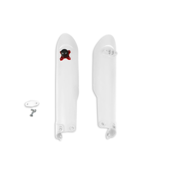 Protections de fourche + Kit départ - Blanc - UFO Gas Gas MC MC-F 2021-2023