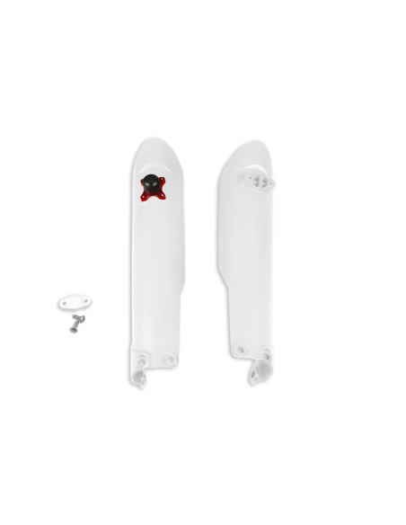 Protections de fourche + Kit départ - Blanc - UFO Gas Gas MC MC-F 2021-2023