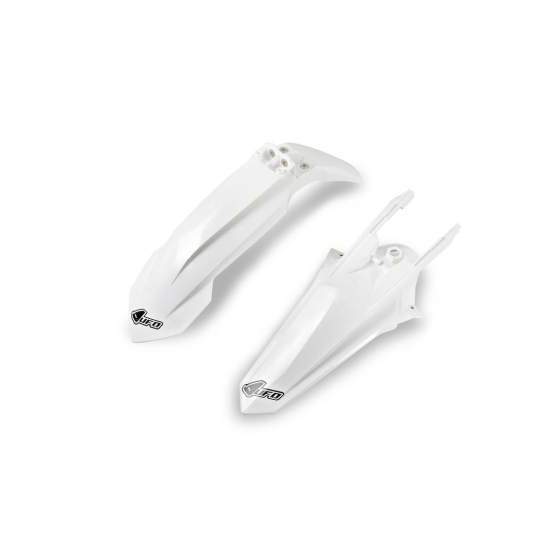 Kit Gardes boues Avant + Arrière - Blanc - UFO Gas Gas 85 MC 2021-2024