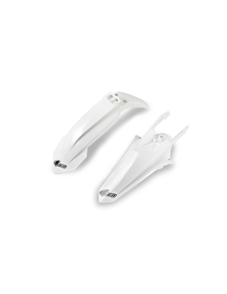 Kit Gardes boues Avant + Arrière - Blanc - UFO Gas Gas 85 MC 2021-2024
