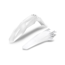 Kit Gardes boues Avant + Arrière - Blanc - UFO Gas Gas MC MC-F 2021-2023