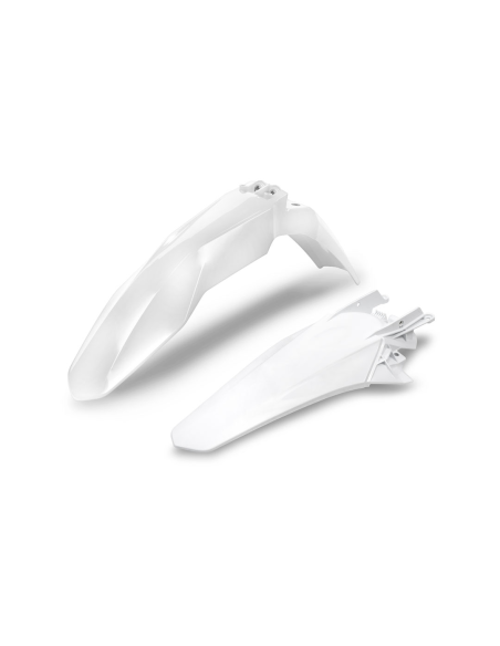 Kit Gardes boues Avant + Arrière - Blanc - UFO Gas Gas EC EC-F 2021-2023
