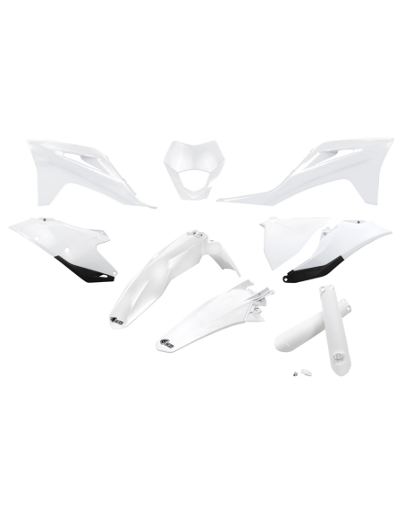 Kit plastiques complet - Blanc - UFO Gas Gas EC EC-F 2021-2023