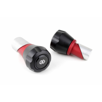 Protections de bras oscillant - axe de roue - GILLES TOOLING GTA noir/rouge - Suzuki GSF 1250 Bandit