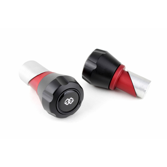 Protections de bras oscillant - axe de roue - GILLES TOOLING GTA noir/rouge - Suzuki GSF 1250 Bandit
