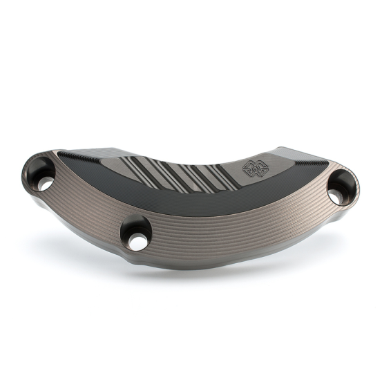 Protection de carter moteur gauche GILLES TOOLING noir - Yamaha YZF-R1