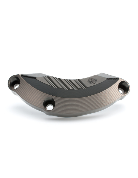 Protection de carter moteur gauche GILLES TOOLING noir - Yamaha YZF-R1