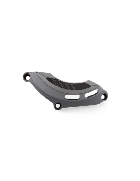 Protection de carter moteur gauche GILLES TOOLING noir - Yamaha YZF-R6