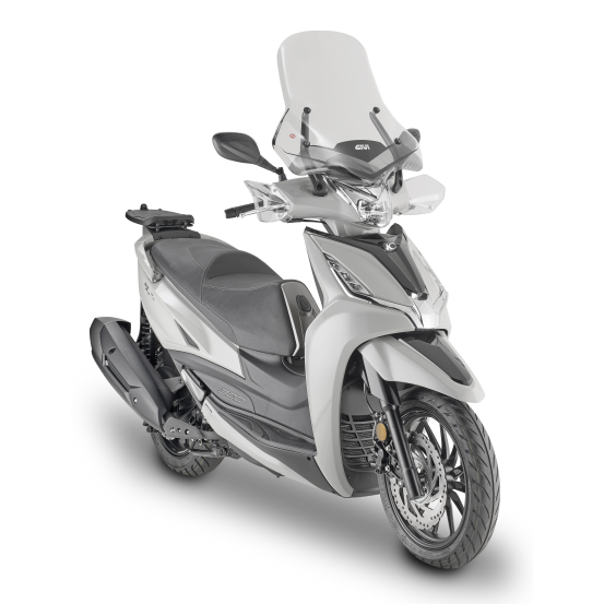 Bulle Givi 6114DT Kymco Agility 300-350 R16 2019-2025 - Incolore