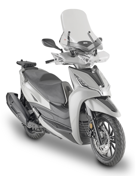 Bulle Givi 6114DT Kymco Agility 300-350 R16 2019-2025 - Incolore