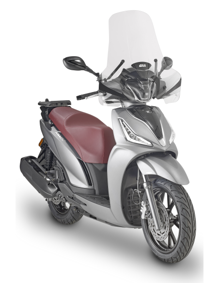 Bulle Givi 7057A Kymco - Piaggio - Sym - Incolore