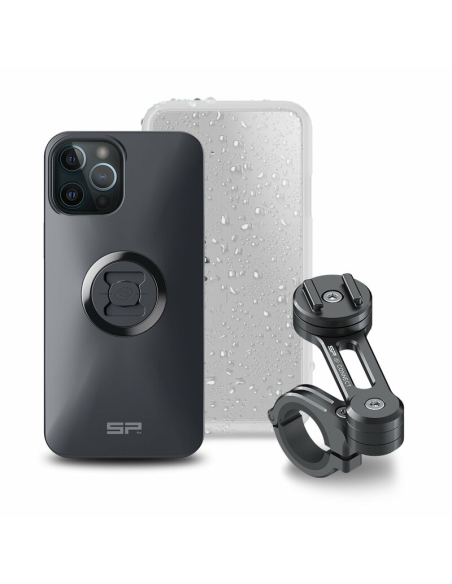 Pack complet support de téléphone SP-CONNECT moto - fixation sur guidon iPhone 12 Pro Max