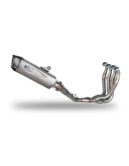 Ligne complète échappement racing titane + Silencieux Force EVO SPARK - KAWASAKI 600 ZX-6R 2009-2024