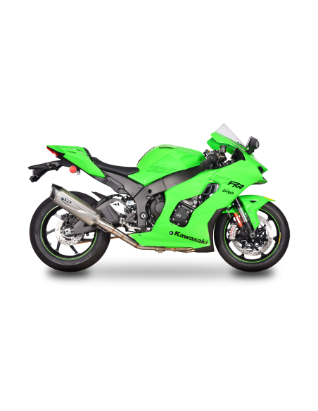 Collecteur échappement 3/4 en titane + Silencieux Force EVO SPARK - KAWASAKI 1000 ZX-10R / RR 2021-2024