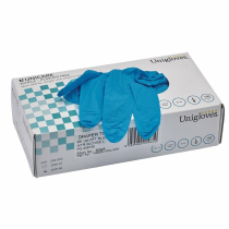 Gants de protection DRAPER nitrile Bleu 100 unités Taille L