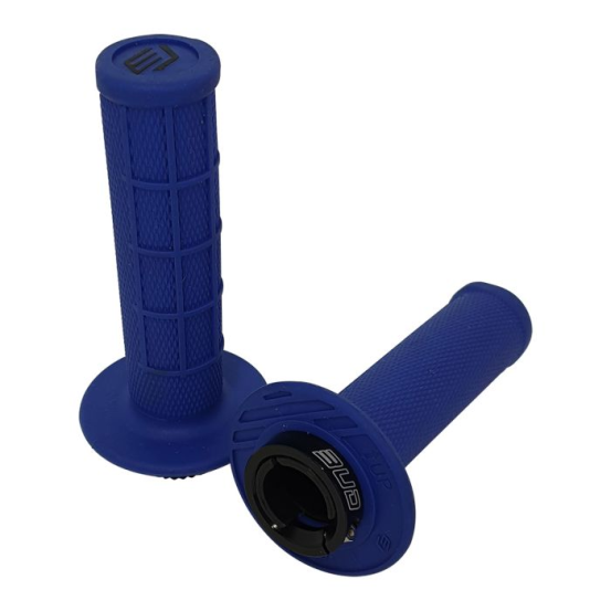 Poignée BUD RACING Lock-on Bleu