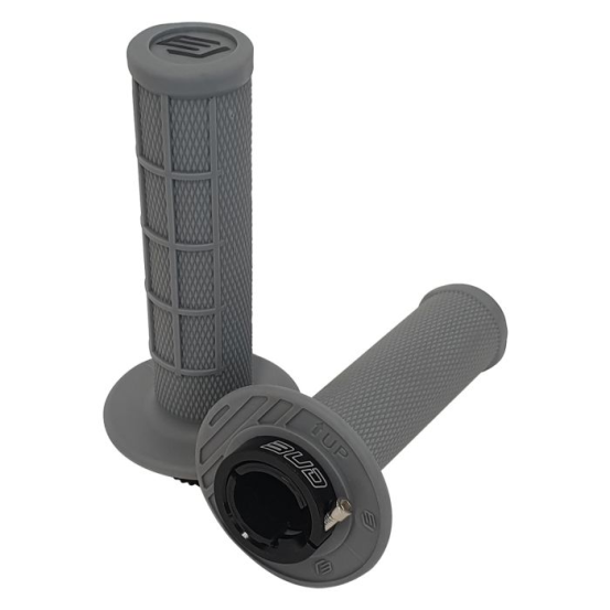 Poignée BUD RACING Lock-on Gris