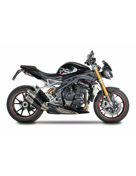 Silencieux échappement titane Dyno SPARK - TRIUMPH 1200 SPEED TRIPLE RS / RR 2021-