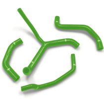Durites de radiateur SAMCO Vert Kawasaki ZX10R x4