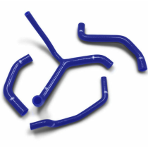 Durites de radiateur SAMCO Bleu Kawasaki ZX10R x4