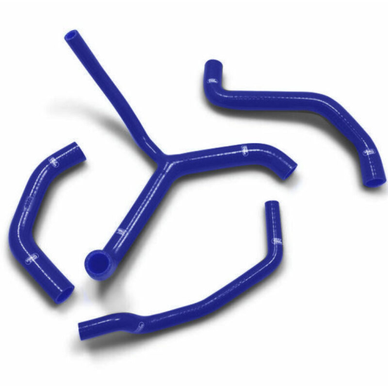 Durites de radiateur SAMCO Bleu Kawasaki ZX10R x4