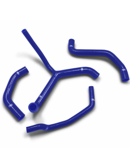 Durites de radiateur SAMCO Bleu Kawasaki ZX10R x4