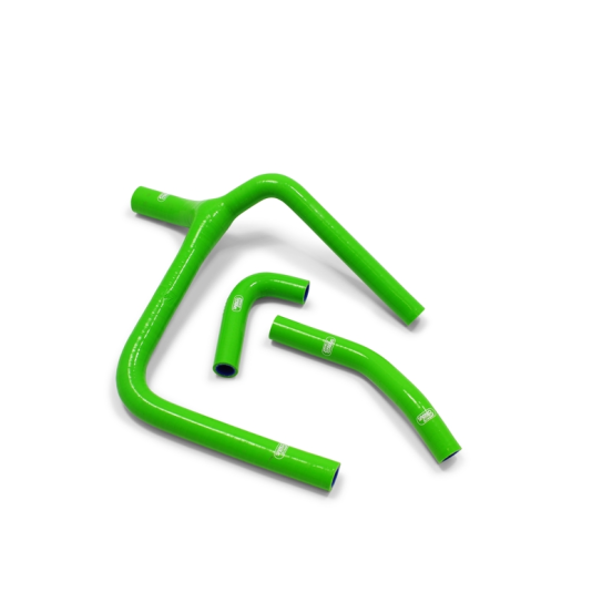 Durites de radiateur SAMCO Vert Kawasaki 250 KXF 2020 x3 Version course