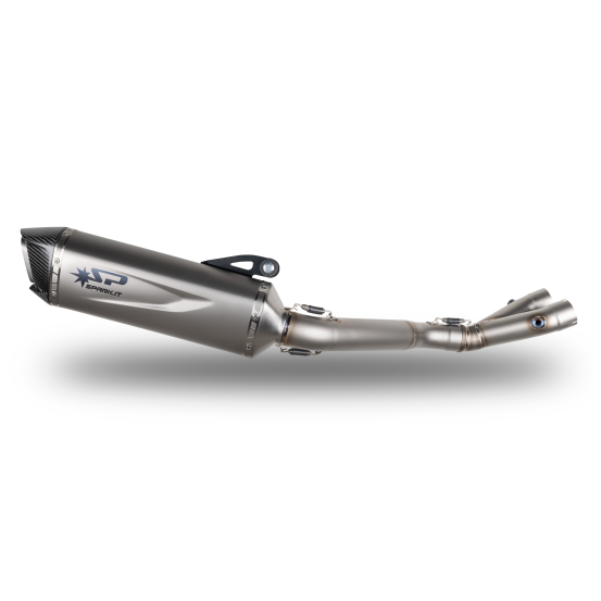 Collecteur échappement 3/4 en titane + Silencieux Force EVO SPARK - YAMAHA R1 2015-2024 / MT-10 2016-2020