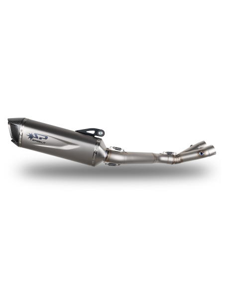 Collecteur échappement 3/4 en titane + Silencieux Force EVO SPARK - YAMAHA R1 2015-2024 / MT-10 2016-2020