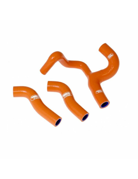 Durites de radiateur SAMCO Orange KTM 250 EXCF 2008-2011