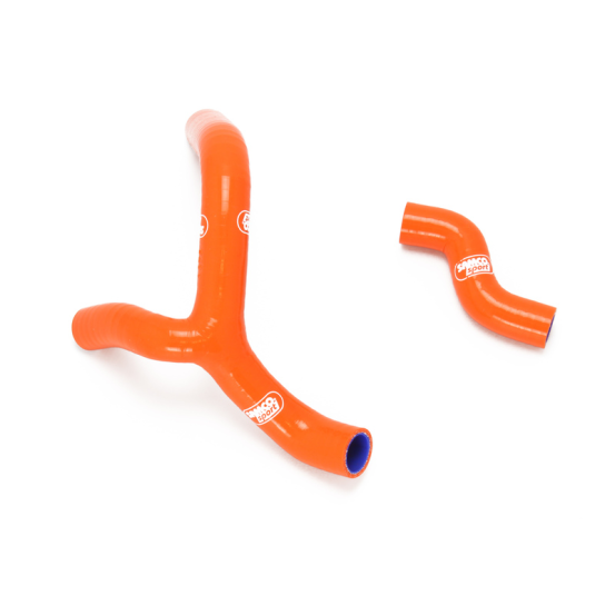 Durites de radiateur SAMCO Orange KTM 400/450/530 EXC-R 2008-2010 (avec thermostat)