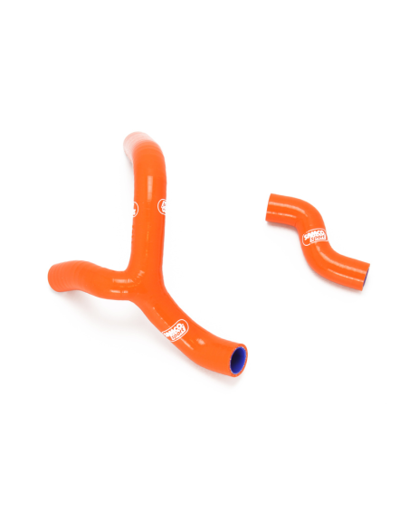 Durites de radiateur SAMCO Orange KTM 450/500 EXC F 2012-2014 (sans thermostat) 450 FC 2012-2014