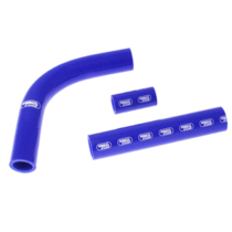 Durites de radiateur SAMCO Bleu Suzuki 500 RG Gamma 1985-1989 x3