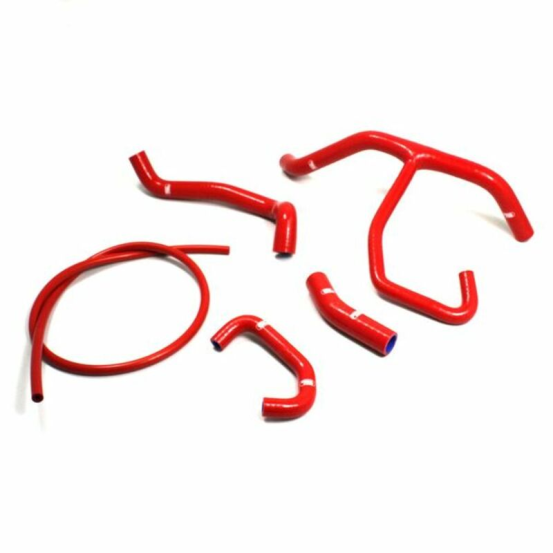 Durites de radiateur SAMCO Rouge Triumph 675 Street Triple 2013-2016 x5