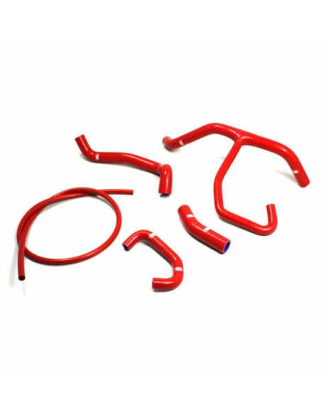 Durites de radiateur SAMCO Rouge Triumph 675 Street Triple 2013-2016 x5