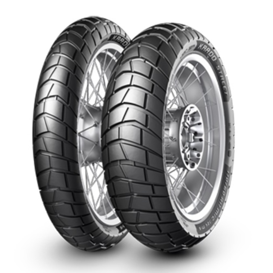 Pneu Avant Trail METZELER KAROO STREET 110/70-17 M/C 54S TL M+S