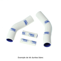 Durites de radiateur SAMCO Blanc Triumph 675 Street Triple 2008-2012 x8