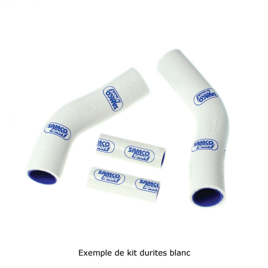 Durites de radiateur SAMCO Blanc Triumph 675 Street Triple 2008-2012 x8
