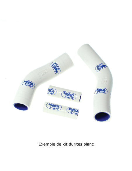 Durites de radiateur SAMCO Blanc Triumph 675 Street Triple 2008-2012 x8