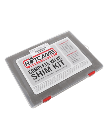 Coffret de pastilles de soupapes HOTCAMS - Diamètre 7.48mm - HONDA YAMAHA SUZUKI KAWASAKI