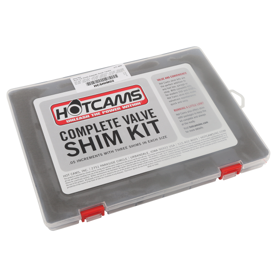 Coffret de pastilles de soupapes HOTCAMS - Diamètre 9,48mm - HONDA YAMAHA SUZUKI KAWASAKI ARCTIC CAT