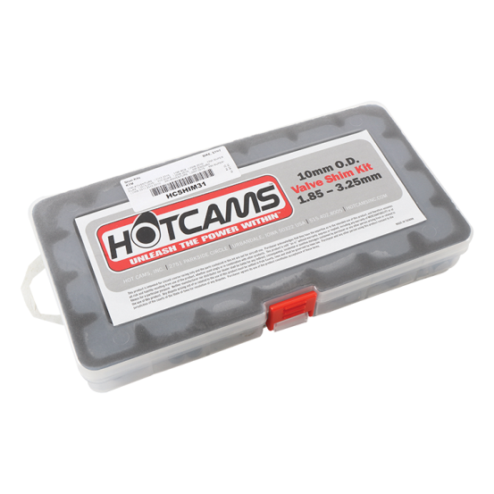 Coffret de pastilles de soupapes HOTCAMS - Diamètre 10,00mm