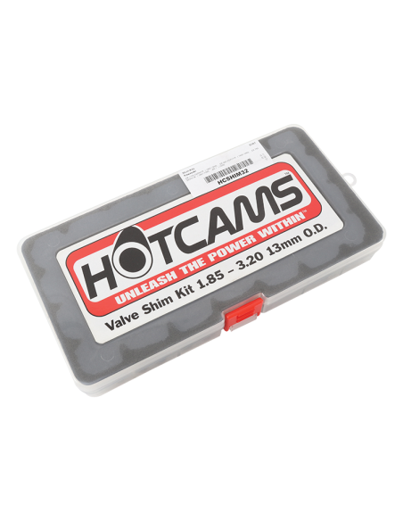 Coffret de pastilles de soupapes HOTCAMS - Diamètre 13,00mm