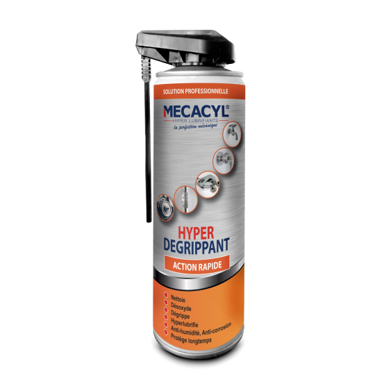 Hyper dégrippant MECACYL HD aérosol 600ml