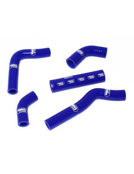 Durites de radiateur SAMCO Bleu Yamaha 500 RDLC 1984-1987 x5