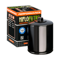 Filtre à huile HIFLOFILTRO Performance noir brillant - HF171BRC